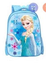 Bag Cute primary school bag Disney cartoon schoolbag Frozen elsa Anna