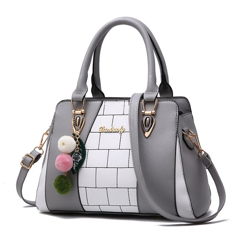 Handbag A Leather Handbag High quality Casual Nice Shoulder Top-Handle