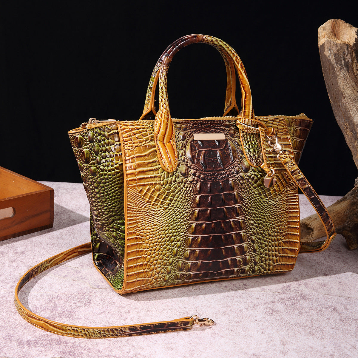 Crocodile Pattern 2024 Designer luxury bag