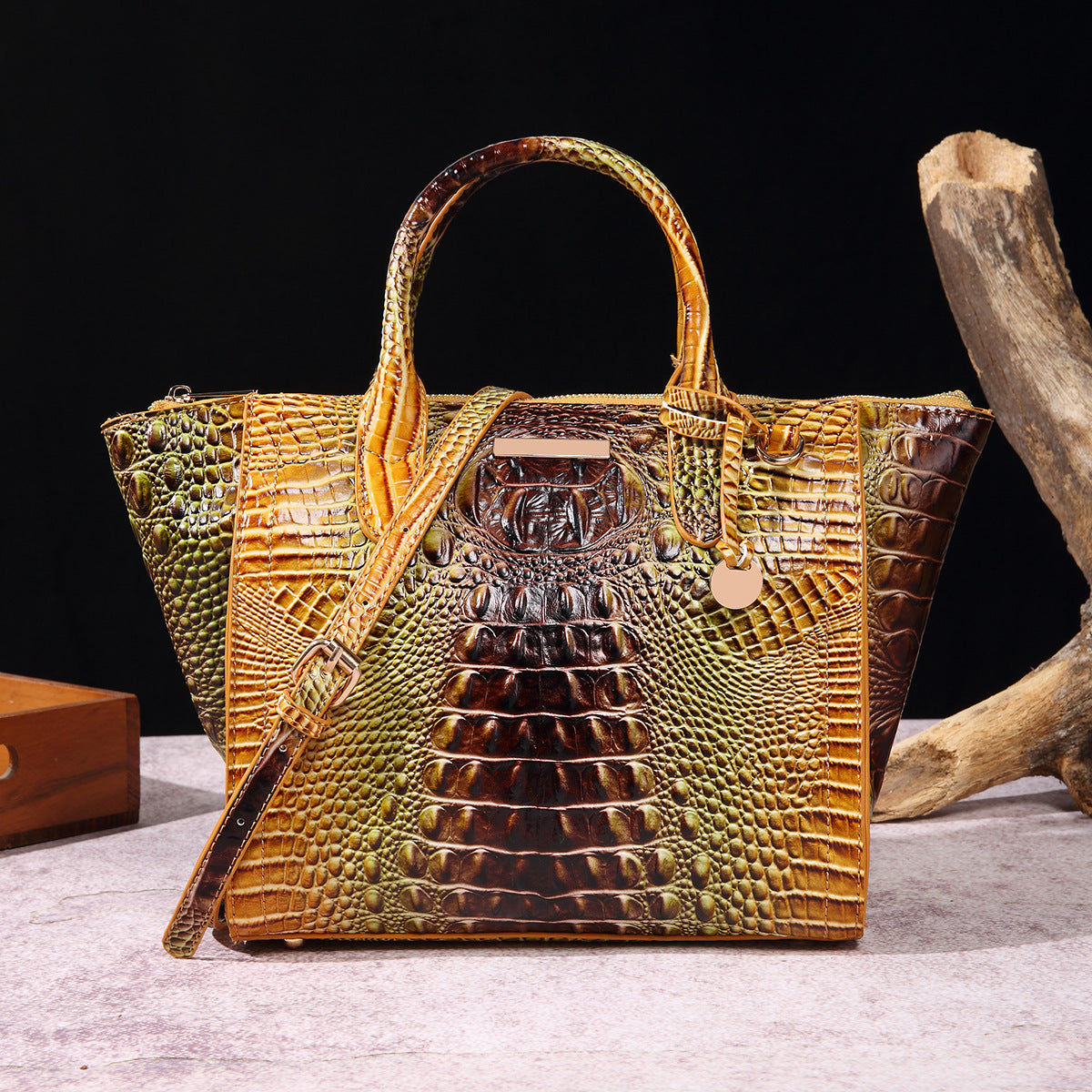 Crocodile Pattern 2024 Designer luxury bag