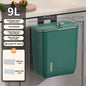 Hanging Kitchen Waste Bin with Lid