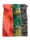 Dress, A Summer Women Print Tulle Strapless stylish fashionable  Dress