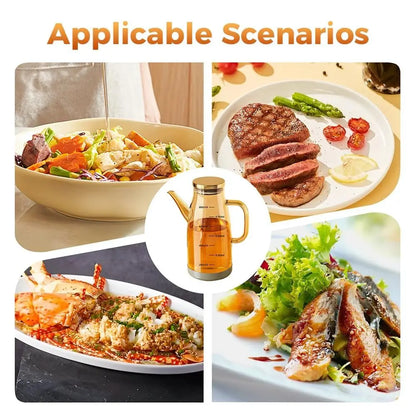 Glass Oil Dispenser Bottle