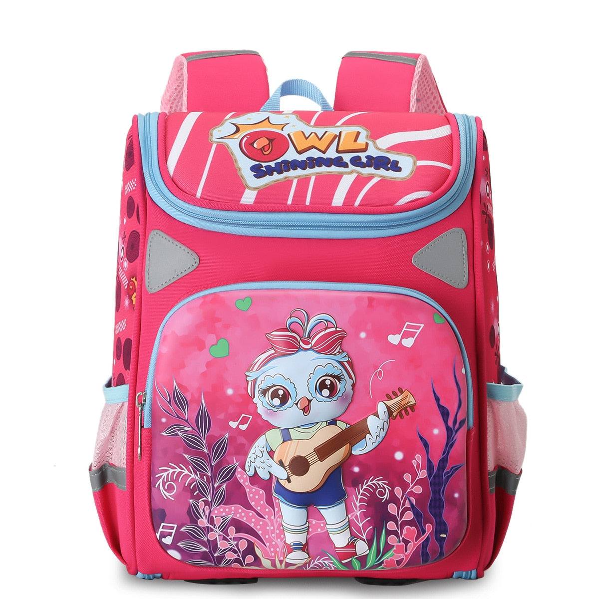 Bags Cute Cartoon Deer Girls School Bags