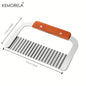 Stainless Steel Wavy Vegetable Slicer