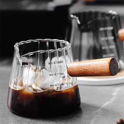 Glass Espresso Measuring Cup