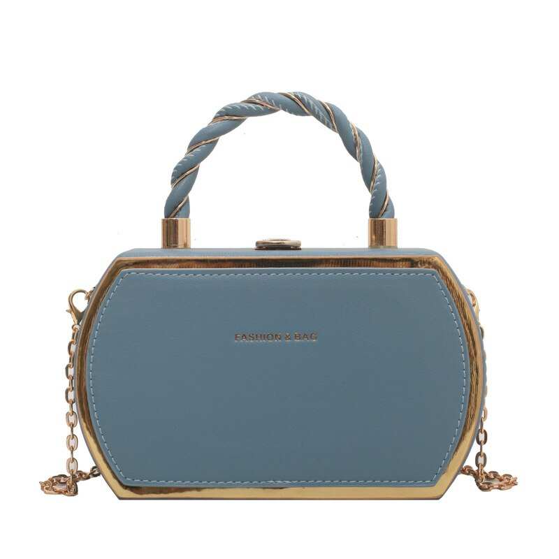 Handbags Fashion Luxury High Quality PU Leather Chain Female Crossbody