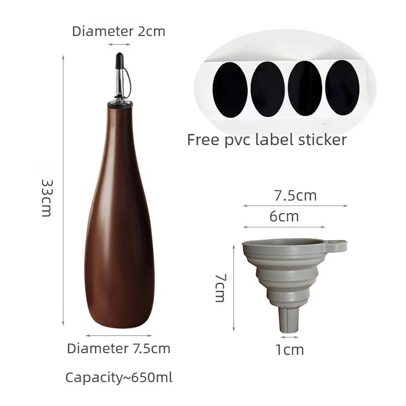 Ceramic Oil & Vinegar Dispenser