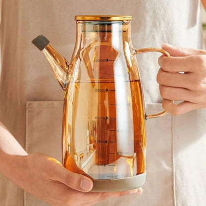 Glass Oil Dispenser Bottle