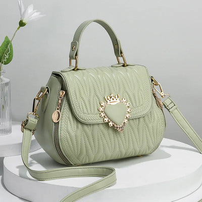 Fashion Lock Shoulder Square Women Handbags