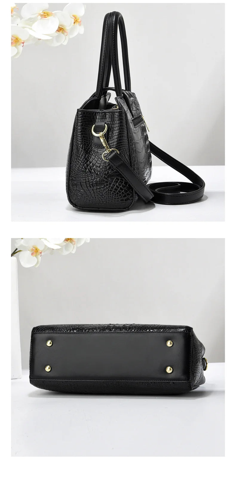 New Crocodile Pattern Handbag