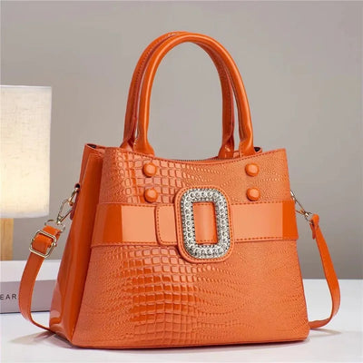 Bright Leather Women's Handbag