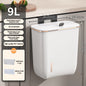 Hanging Kitchen Waste Bin with Lid