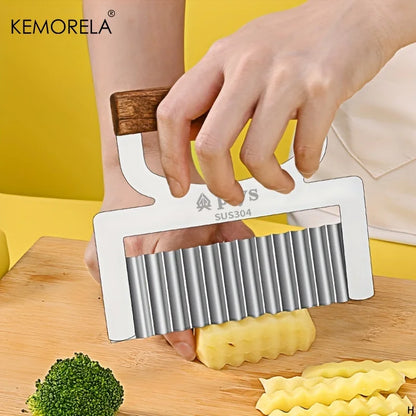Stainless Steel Wavy Vegetable Slicer
