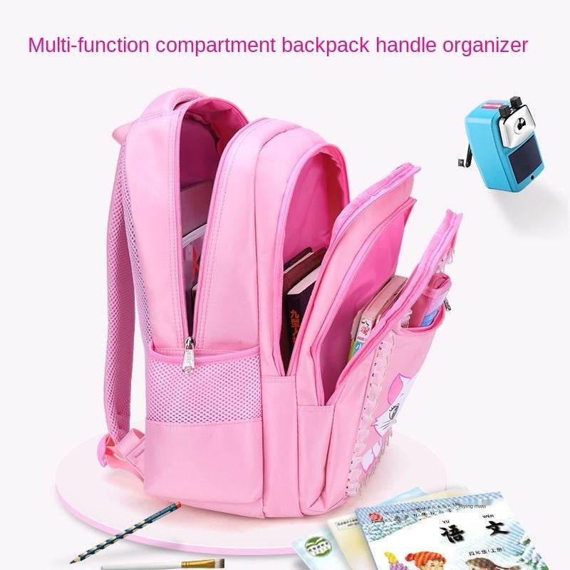 Bag Cute Pink School Backpack