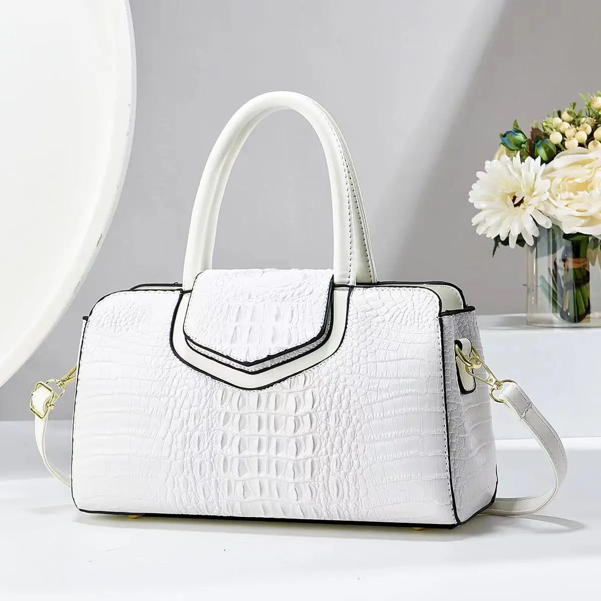 New Crocodile Pattern Handbag