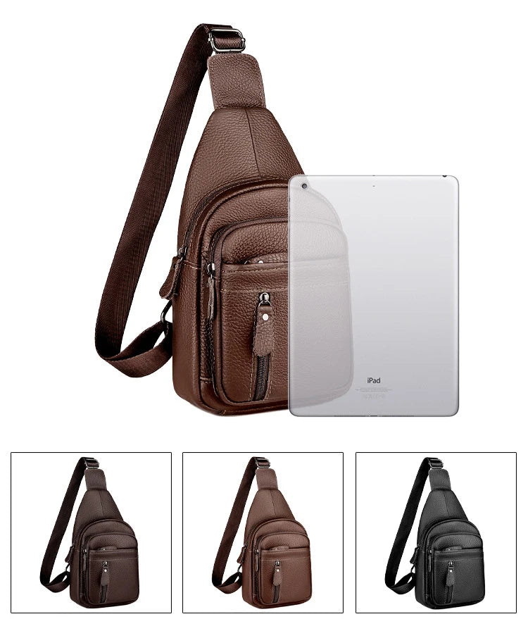 l Triangle Crossbody Chest Sling Bag