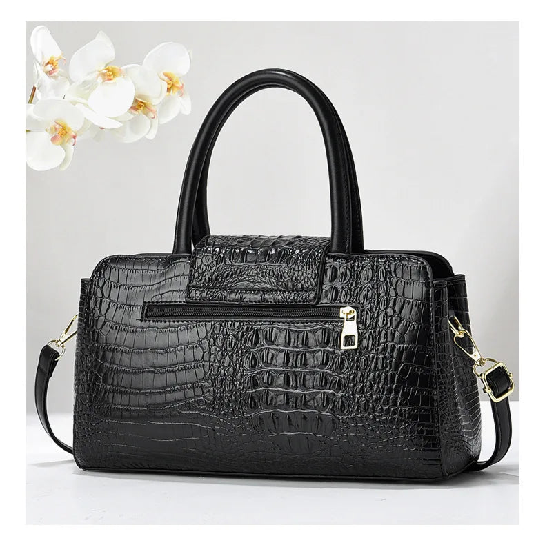 New Crocodile Pattern Handbag