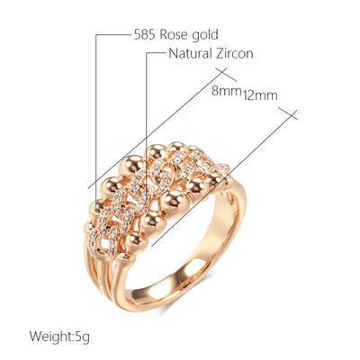 Gold Color Big Rings