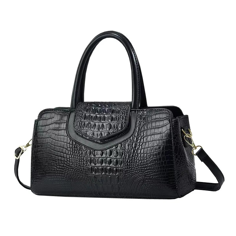 New Crocodile Pattern Handbag