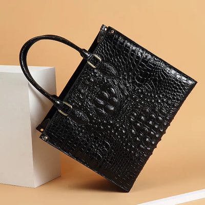 Luxury Fashion Crocodile Leather Women's Handbags