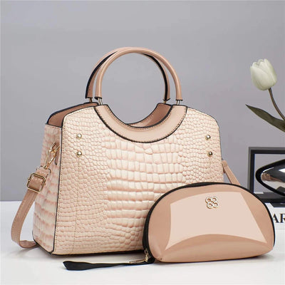Handbag Large Capacity Crocodile Patterned Bag Quality         48181764358450