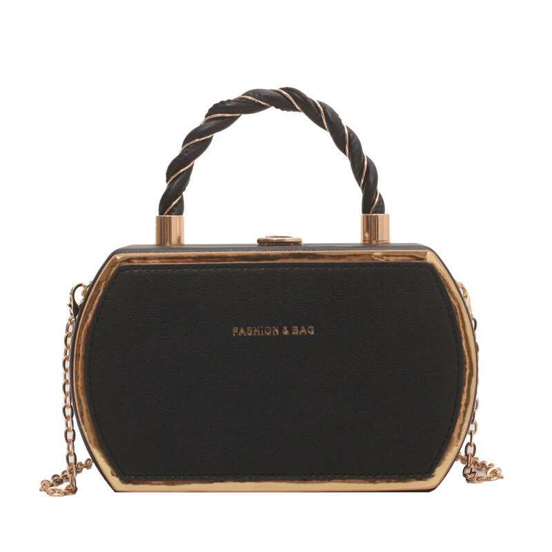 Handbags Fashion Luxury High Quality PU Leather Chain Female Crossbody