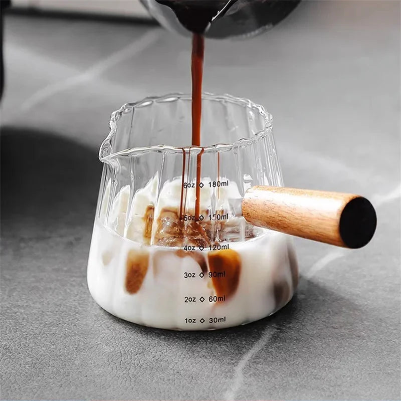 Glass Espresso Measuring Cup