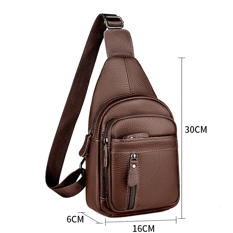 l Triangle Crossbody Chest Sling Bag