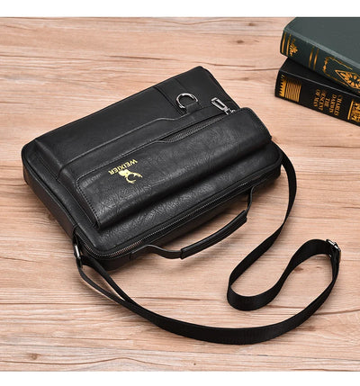 Leather Bag, Men's Handbag Vintage Messenger