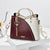 New trendy handbags contrast color large-capacity
